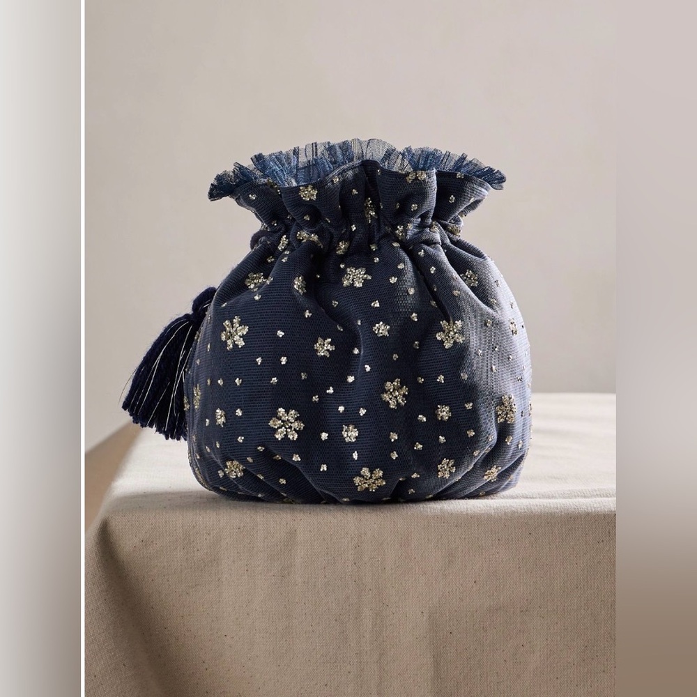 Free people seasons sparkle mini gift sack - Picture 3 of 5